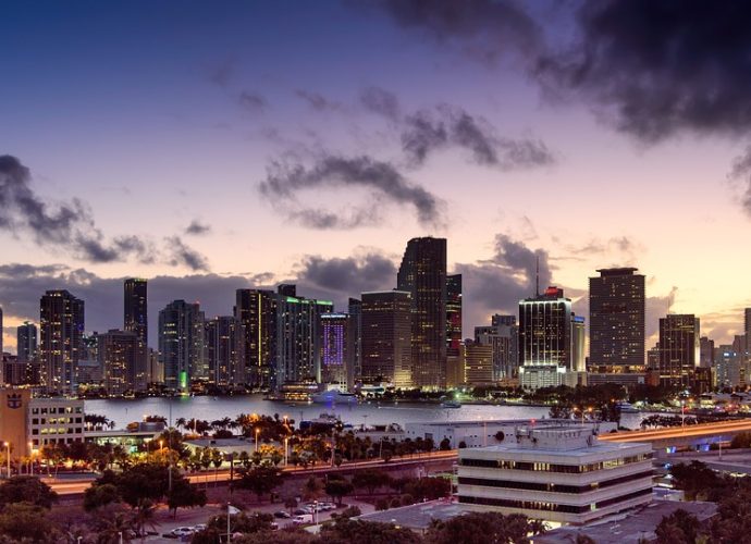 Miami scenery or skyline