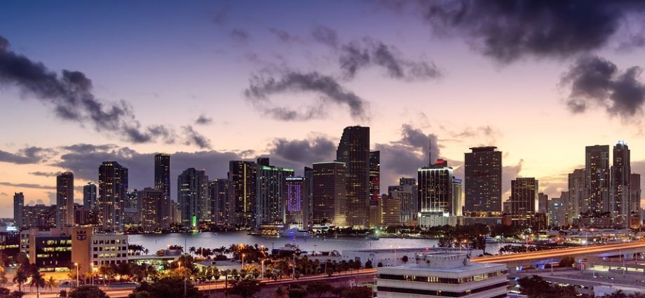 Miami scenery or skyline