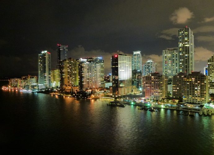 Miami scenery or skyline