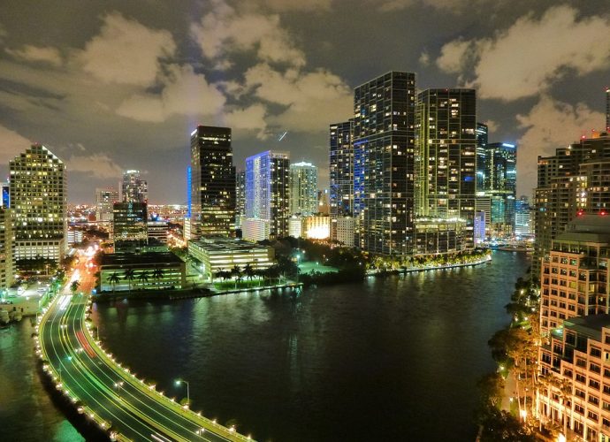 Miami scenery or skyline