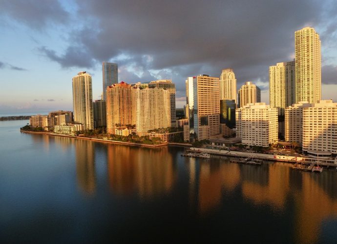 Miami scenery or skyline